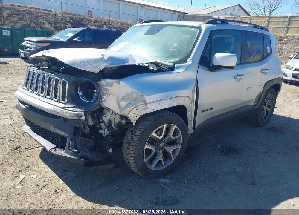 2017 JEEP RENEGADE LATITUDE FWD VIN: ZACCJABBXHPF51072