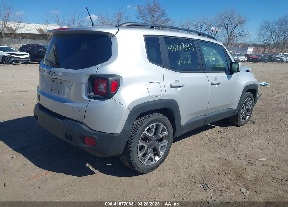 2017 JEEP RENEGADE LATITUDE FWD VIN: ZACCJABBXHPF51072