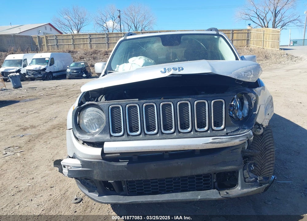 2017 JEEP RENEGADE LATITUDE FWD VIN: ZACCJABBXHPF51072
