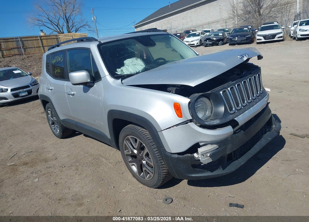 2017 JEEP RENEGADE LATITUDE FWD VIN: ZACCJABBXHPF51072