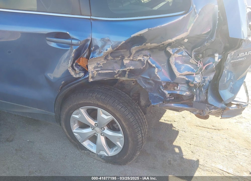 2016 SUBARU FORESTER 2.5I LIMITED VIN: JF2SJARC5GH411299