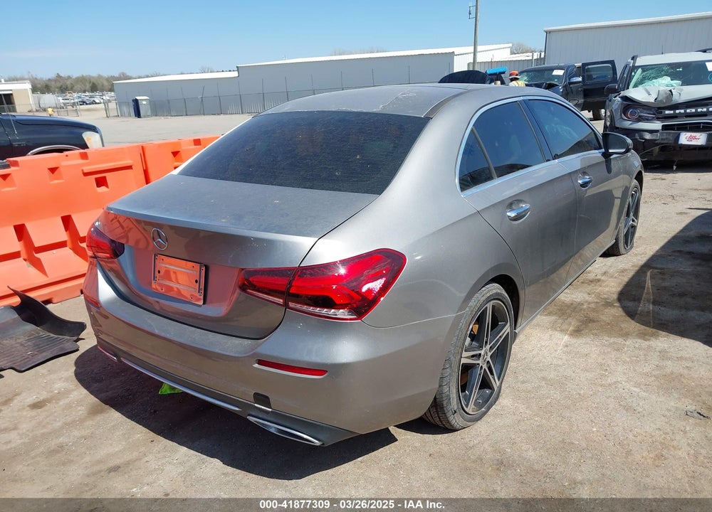2019 MERCEDES-BENZ A-CLASS VIN: WDD3G4EB7KW002523