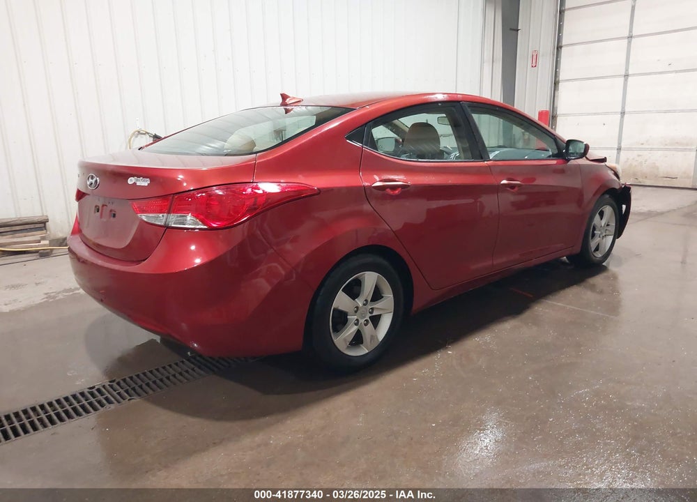 2013 HYUNDAI ELANTRA GLS VIN: 5NPDH4AE2DH262574