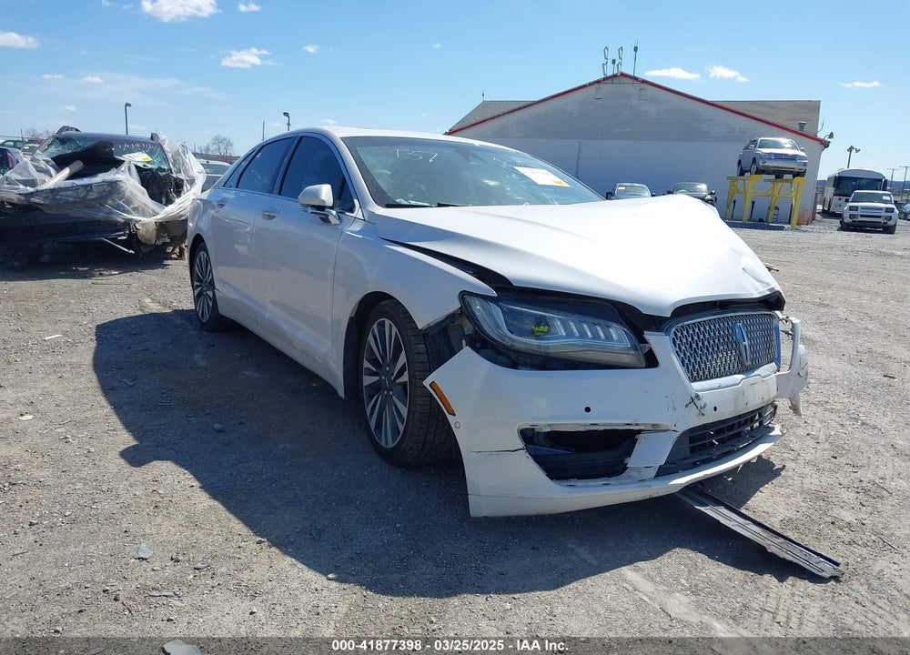 2017 LINCOLN MKZ HYBRID VIN: 3LN6L5MU3HR636382