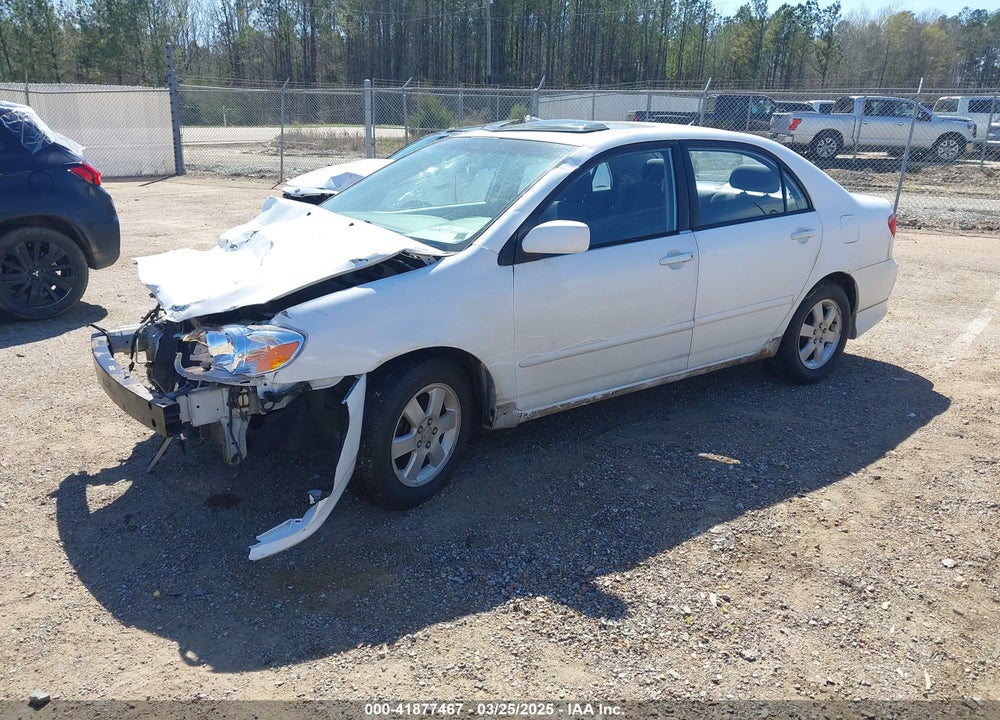 2004 TOYOTA COROLLA S VIN: 1NXBR32E84Z295481