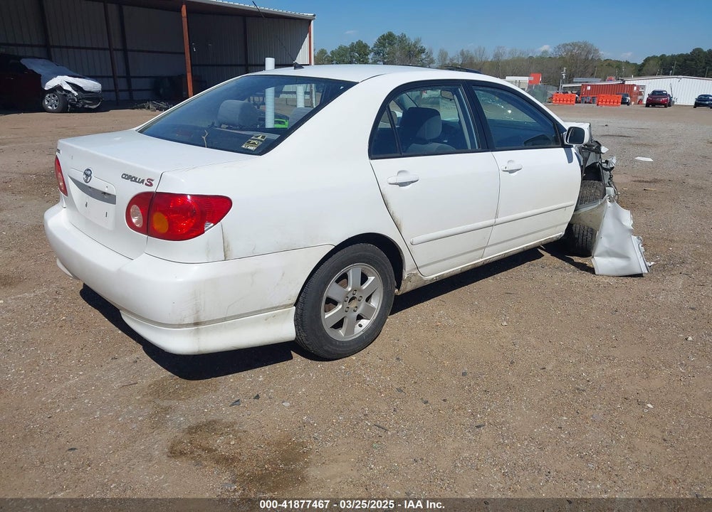 2004 TOYOTA COROLLA S VIN: 1NXBR32E84Z295481