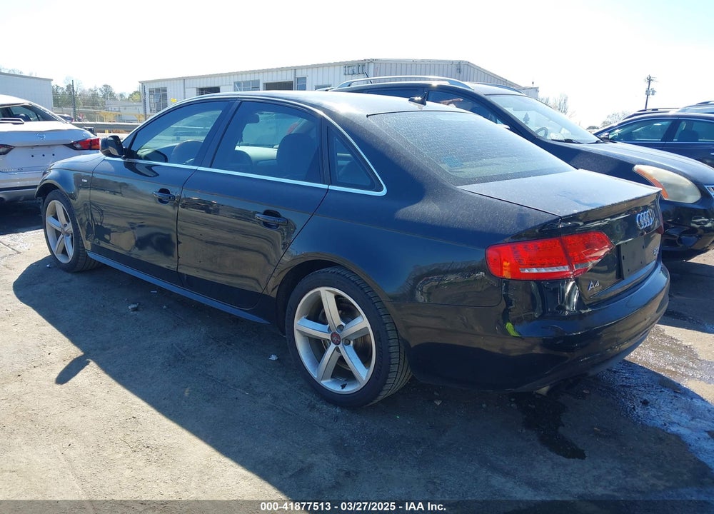 2012 AUDI A4 VIN: WAUFFAFL9CN006691
