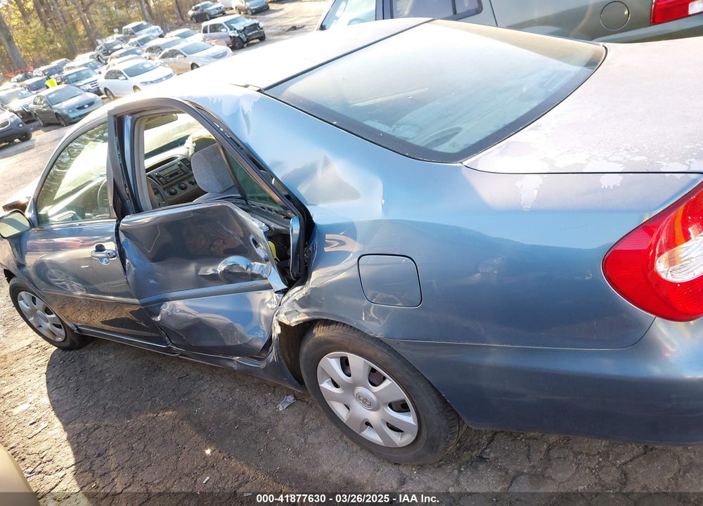 2002 TOYOTA CAMRY LE VIN: 4T1BE32K42U527394