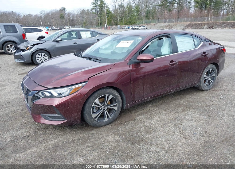 2022 NISSAN SENTRA VIN: 3N1AB8CV0NY241450