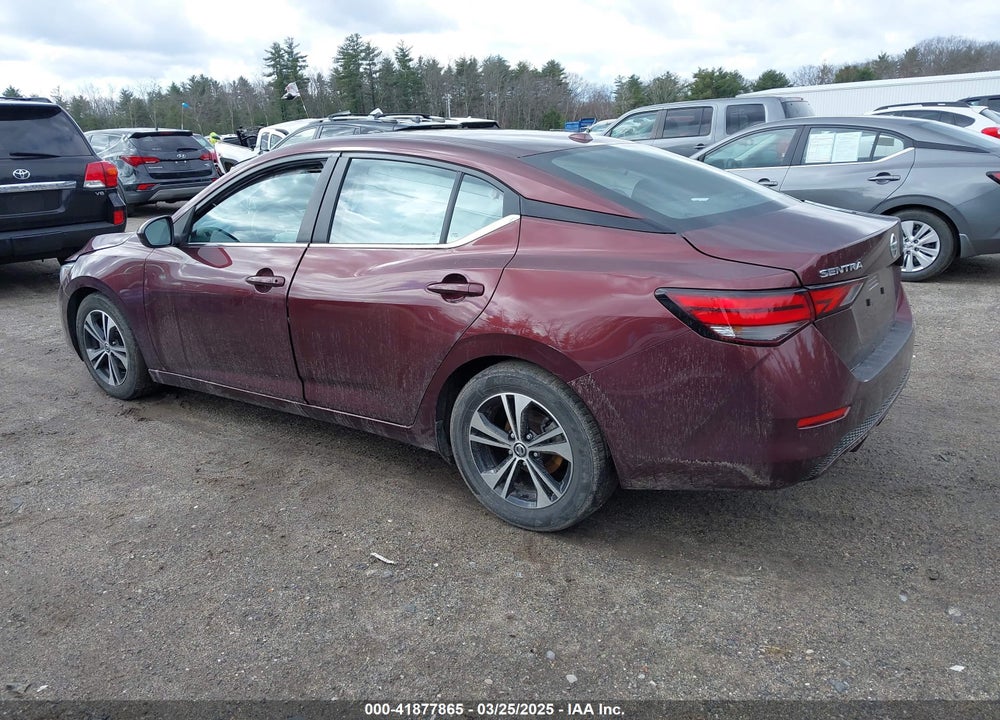 2022 NISSAN SENTRA VIN: 3N1AB8CV0NY241450
