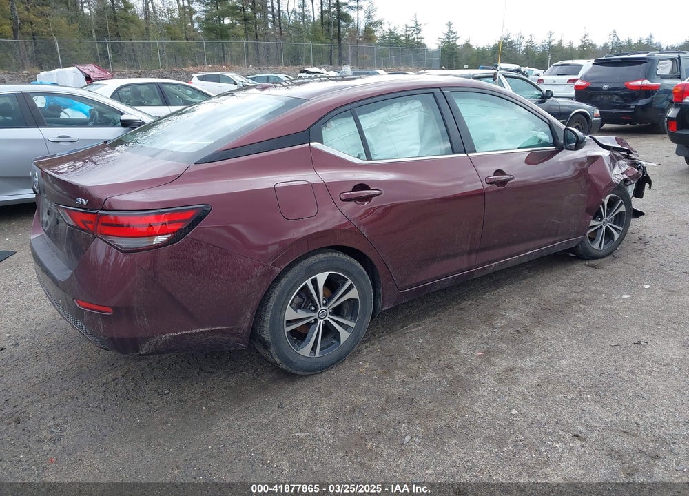 2022 NISSAN SENTRA VIN: 3N1AB8CV0NY241450