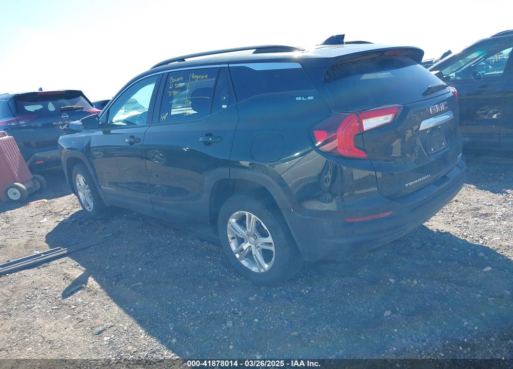 2022 GMC TERRAIN AWD SLE VIN: 3GKALTEV4NL104801