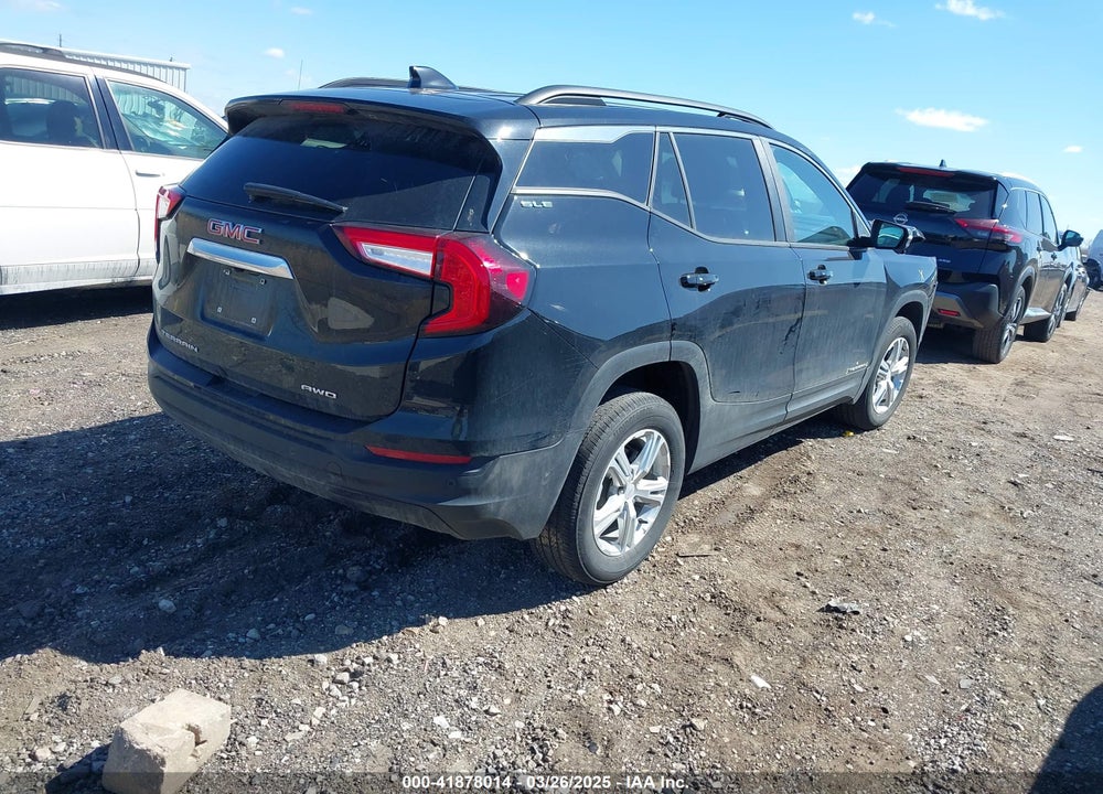 2022 GMC TERRAIN AWD SLE VIN: 3GKALTEV4NL104801