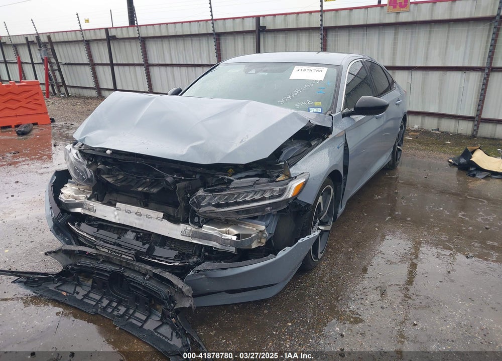 2022 HONDA ACCORD HYBRID SPORT VIN: 1HGCV3F23NA015748