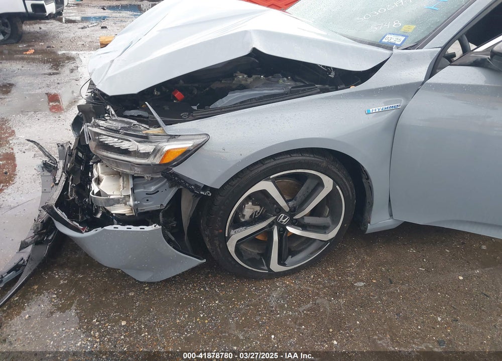 2022 HONDA ACCORD HYBRID SPORT VIN: 1HGCV3F23NA015748
