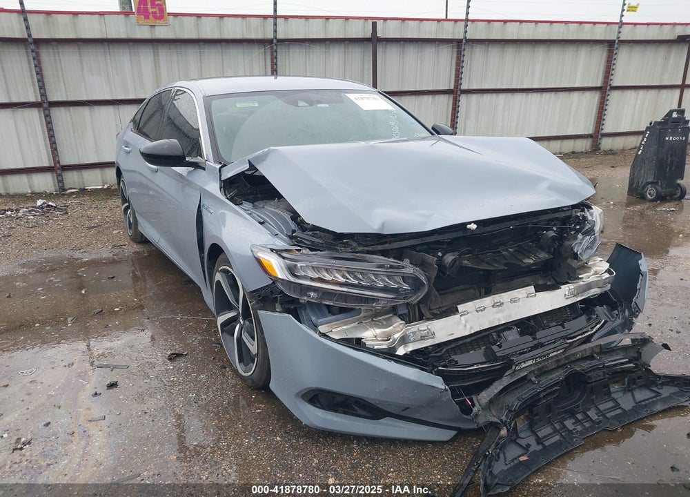 2022 HONDA ACCORD HYBRID SPORT VIN: 1HGCV3F23NA015748