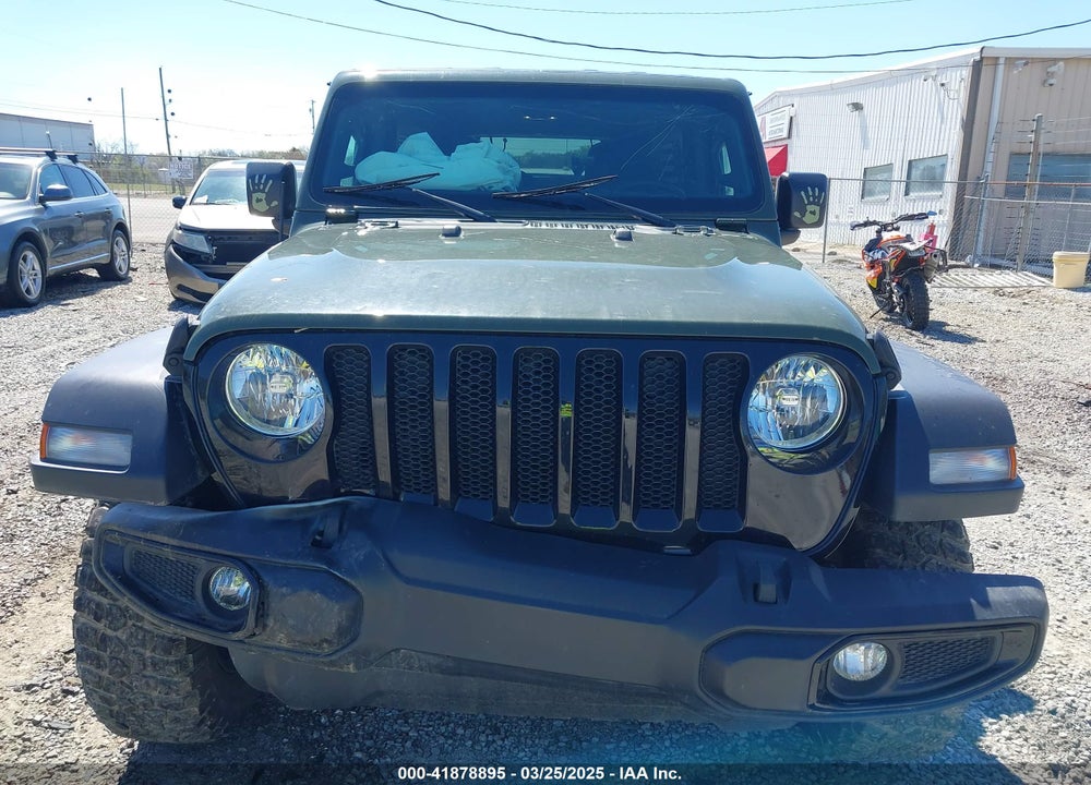 2021 JEEP WRANGLER UNLIMITED WILLYS SPORT 4X4 VIN: 1C4HJXDG5MW804748