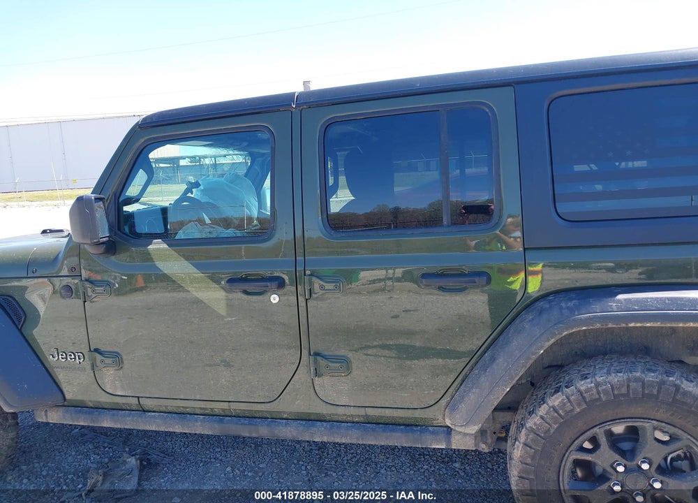 2021 JEEP WRANGLER UNLIMITED WILLYS SPORT 4X4 VIN: 1C4HJXDG5MW804748
