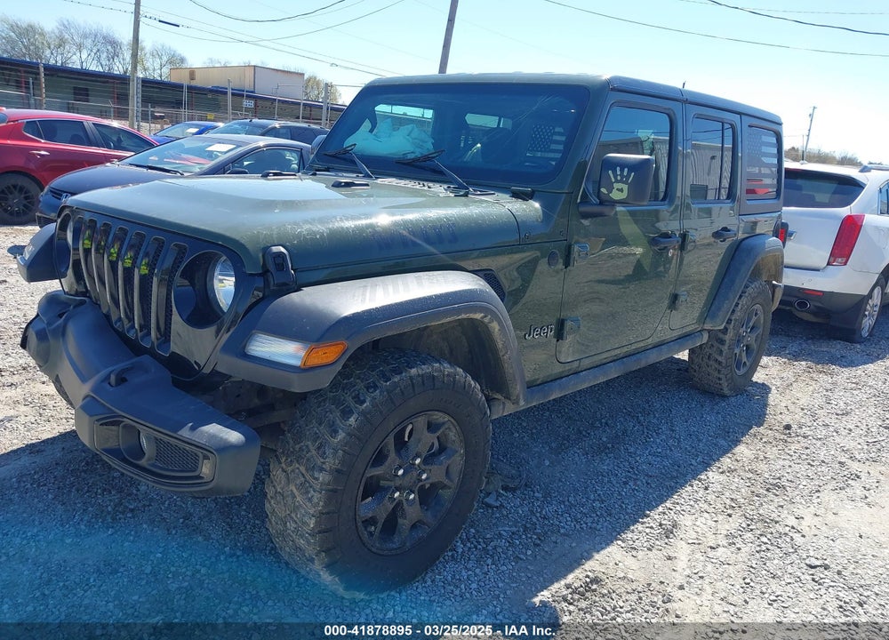 2021 JEEP WRANGLER UNLIMITED WILLYS SPORT 4X4 VIN: 1C4HJXDG5MW804748