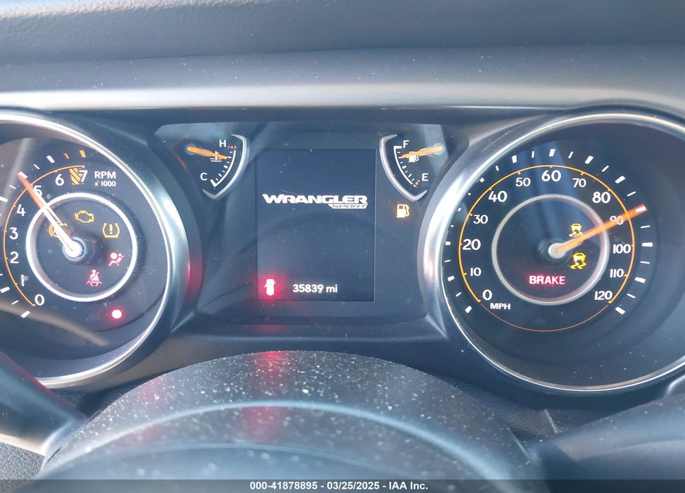 2021 JEEP WRANGLER UNLIMITED WILLYS SPORT 4X4 VIN: 1C4HJXDG5MW804748