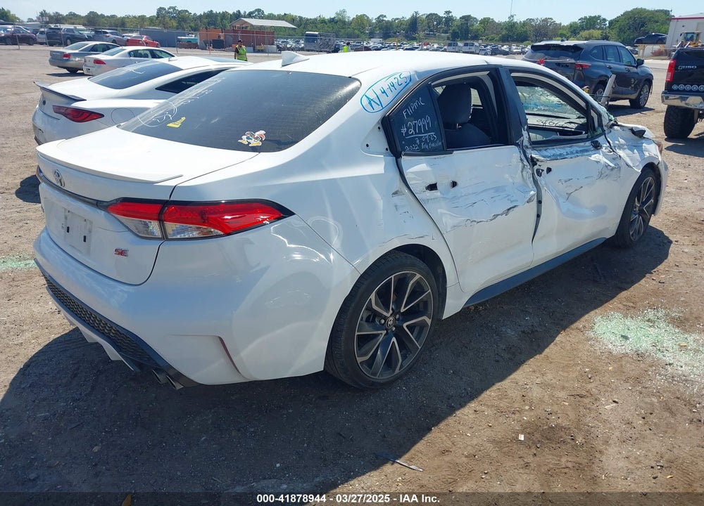 2022 TOYOTA COROLLA SE VIN: JTDS4MCE6N3508233