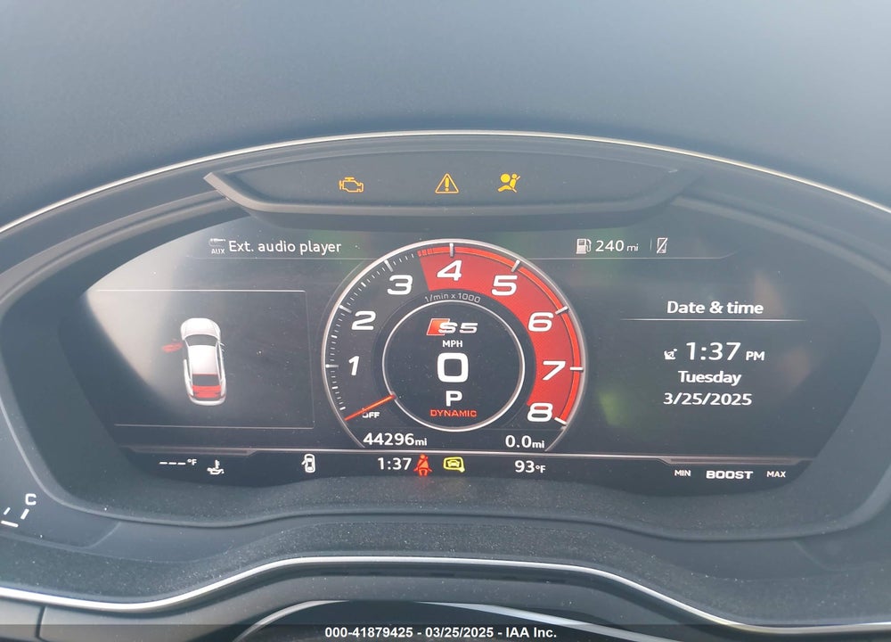 2018 AUDI S5 3.0T PREMIUM PLUS VIN: WAUC4CF58JA071848