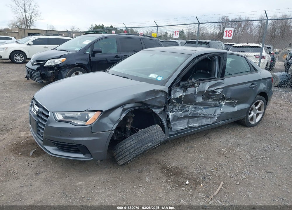 2016 AUDI A3 2.0T PREMIUM VIN: WAUB8GFF3G1034327