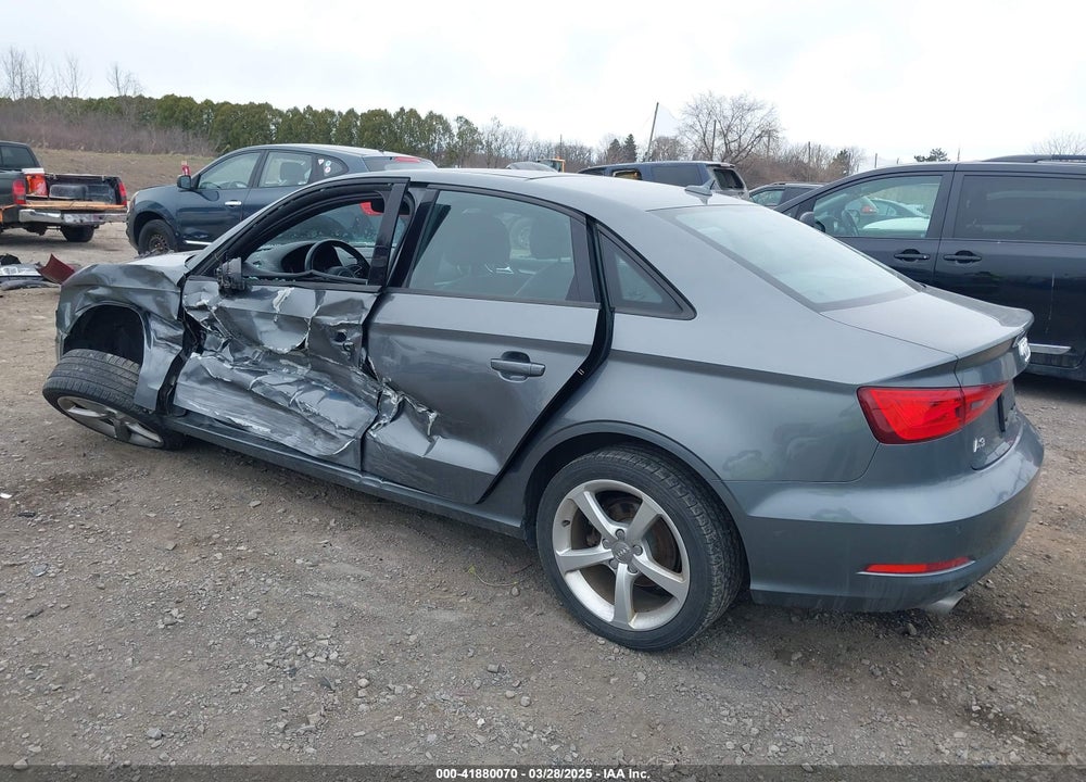 2016 AUDI A3 2.0T PREMIUM VIN: WAUB8GFF3G1034327