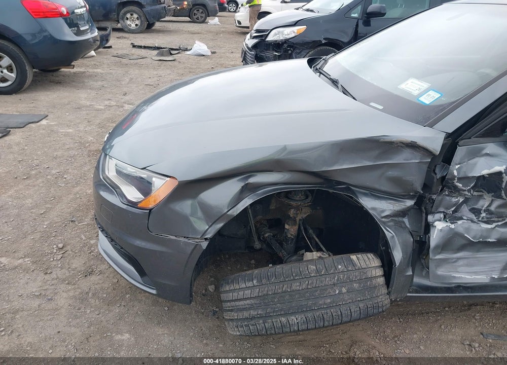 2016 AUDI A3 2.0T PREMIUM VIN: WAUB8GFF3G1034327
