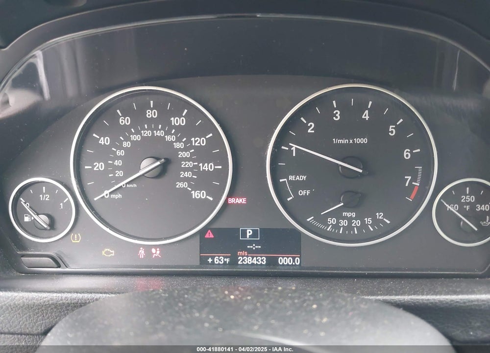 2013 BMW 328I VIN: WBA3C1G50DNR49596