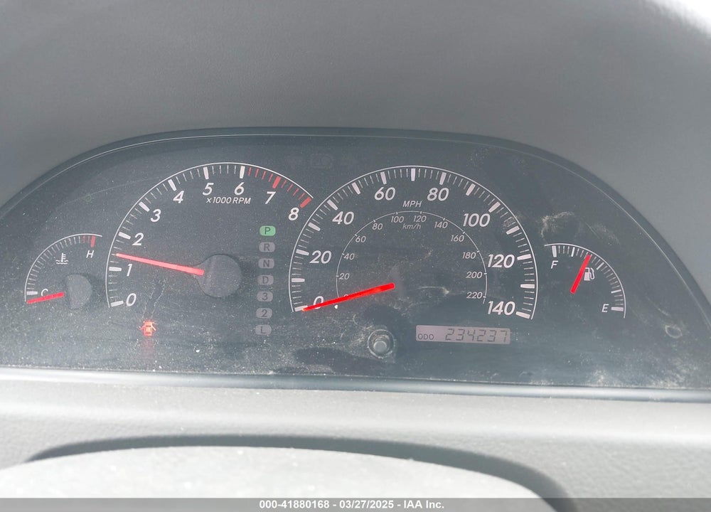 2006 TOYOTA CAMRY LE VIN: 4T1BE32K36U115943
