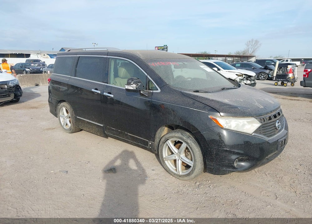 2012 NISSAN QUEST SL VIN: JN8AE2KP7C9034355
