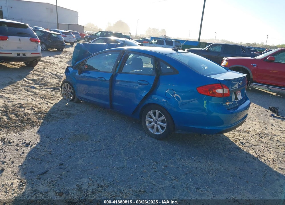 2012 FORD FIESTA VIN: 3FADP4BJ7CM221029