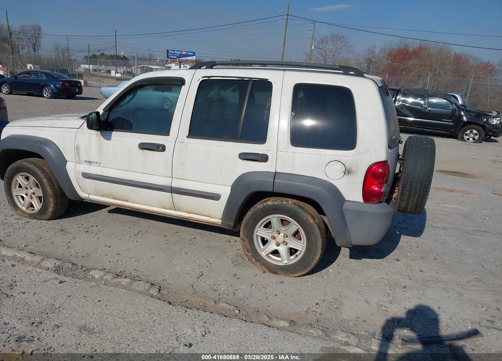 2004 JEEP LIBERTY SPORT VIN: 1J4GL48K24W144391