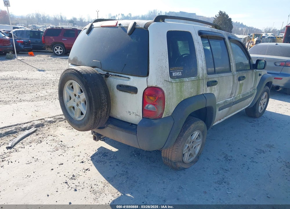 2004 JEEP LIBERTY SPORT VIN: 1J4GL48K24W144391