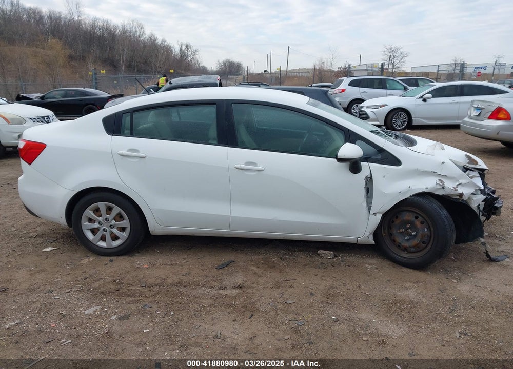 2012 KIA RIO VIN: KNADM4A36C6058165