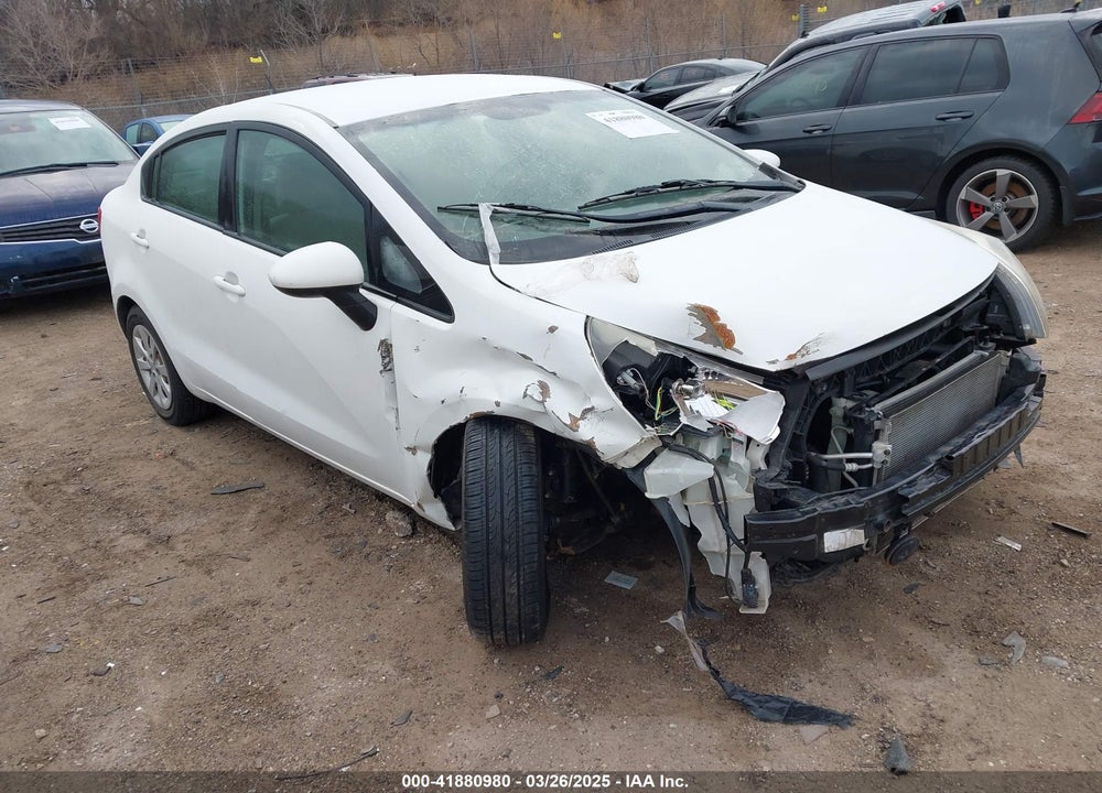 2012 KIA RIO VIN: KNADM4A36C6058165