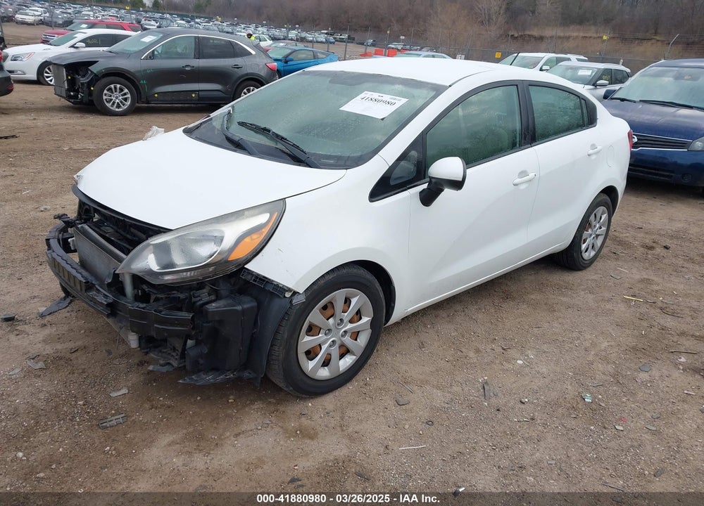 2012 KIA RIO VIN: KNADM4A36C6058165