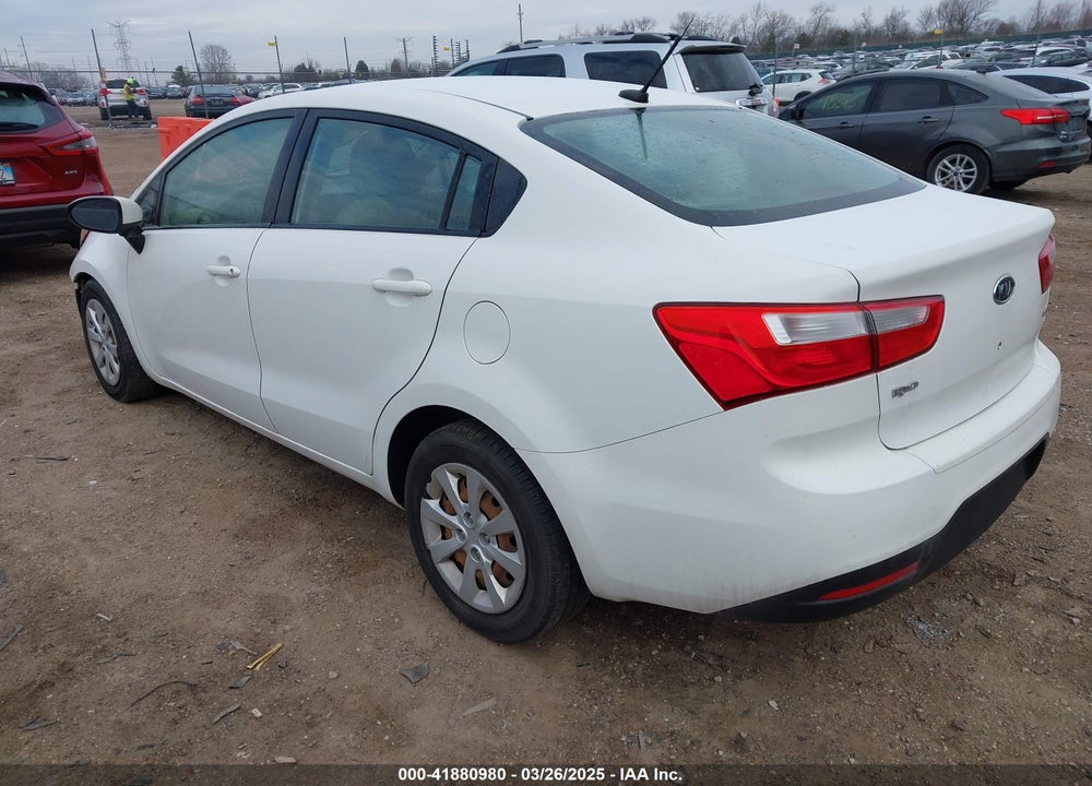 2012 KIA RIO VIN: KNADM4A36C6058165