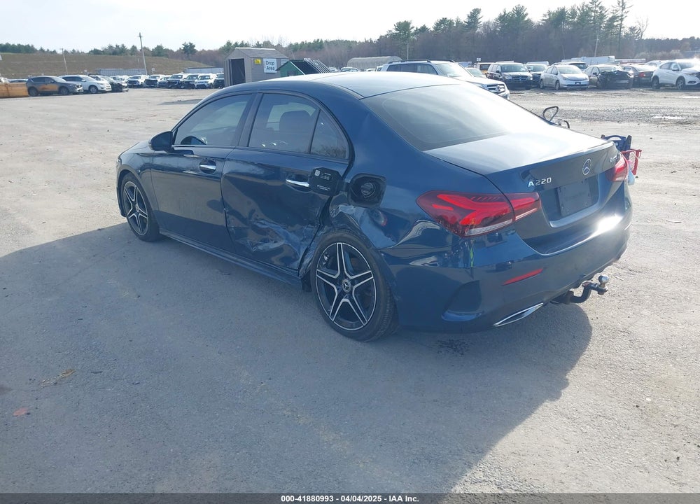 2020 MERCEDES-BENZ A 220 4MATIC VIN: WDD3G4FB2LW036952