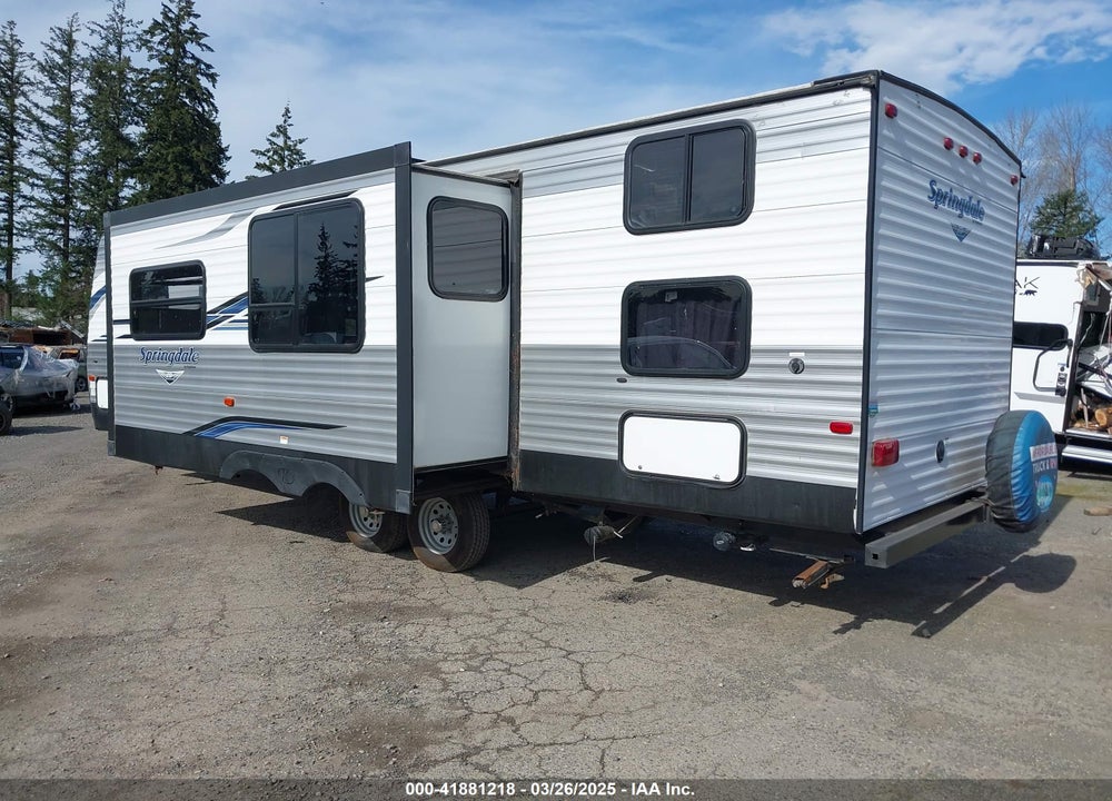 2019 KEYSTONE SPRINGDALE SSR 282 B VIN: 4YDT28225KG102857