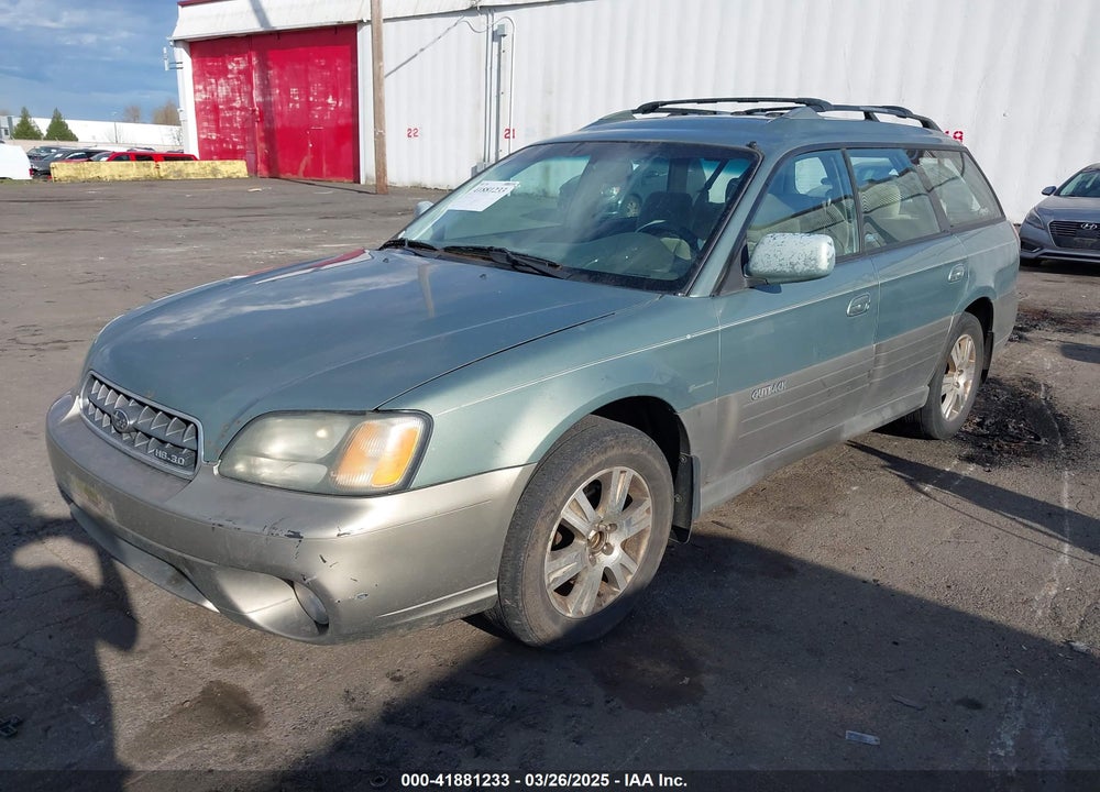 2004 SUBARU OUTBACK H6-3.0 W/35TH ANNIVERSARY EDITION VIN: 4S3BH815147602509