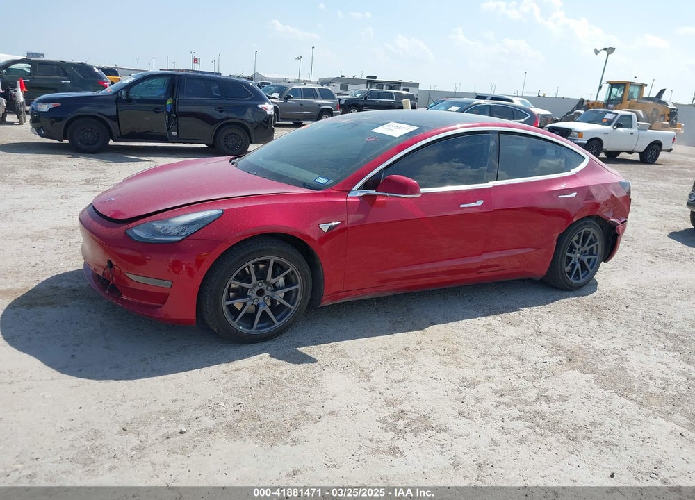 2019 TESLA MODEL 3 VIN: 5YJ3E1EAXKF411495