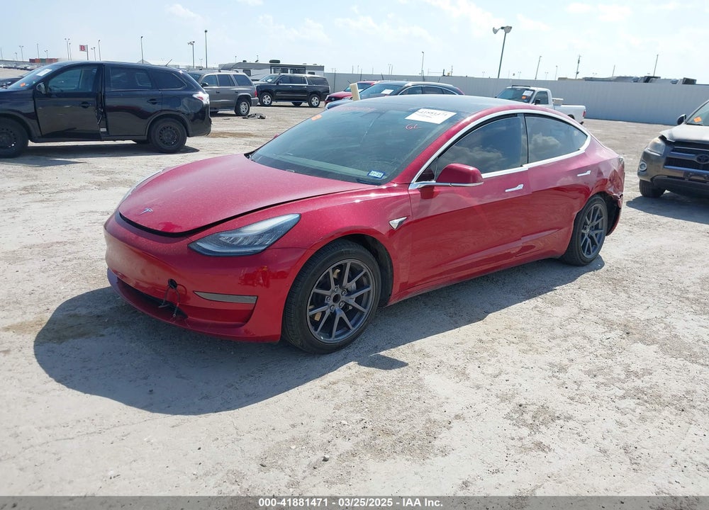2019 TESLA MODEL 3 VIN: 5YJ3E1EAXKF411495