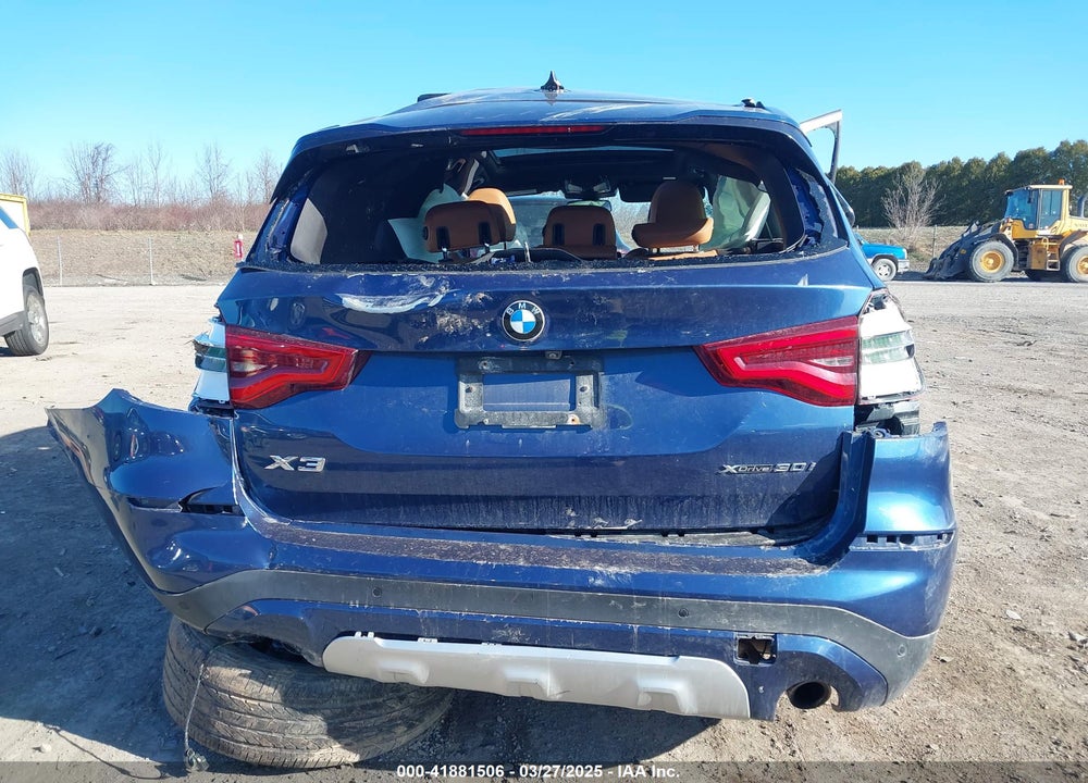 2019 BMW X3 XDRIVE30I VIN: 5UXTR9C53KLE16609