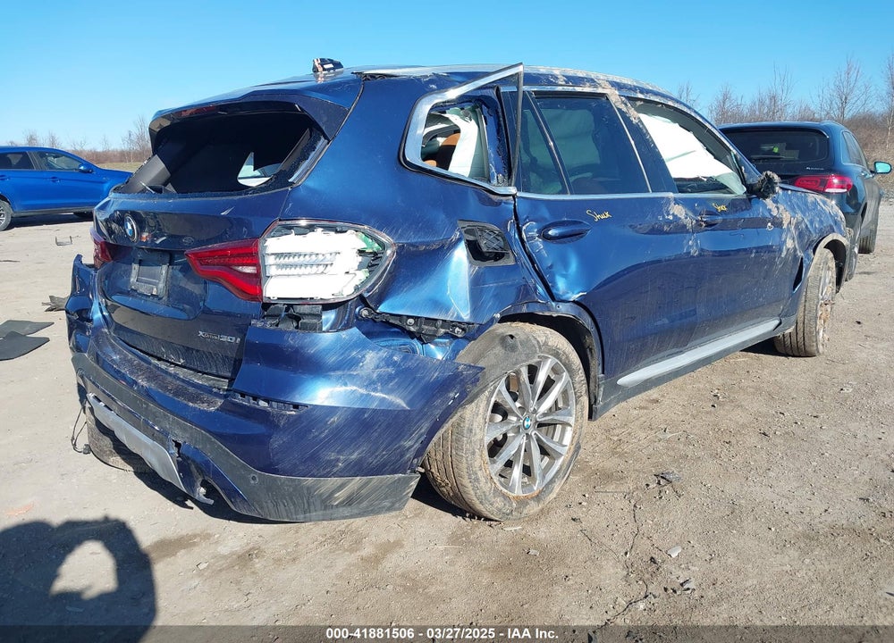 2019 BMW X3 XDRIVE30I VIN: 5UXTR9C53KLE16609