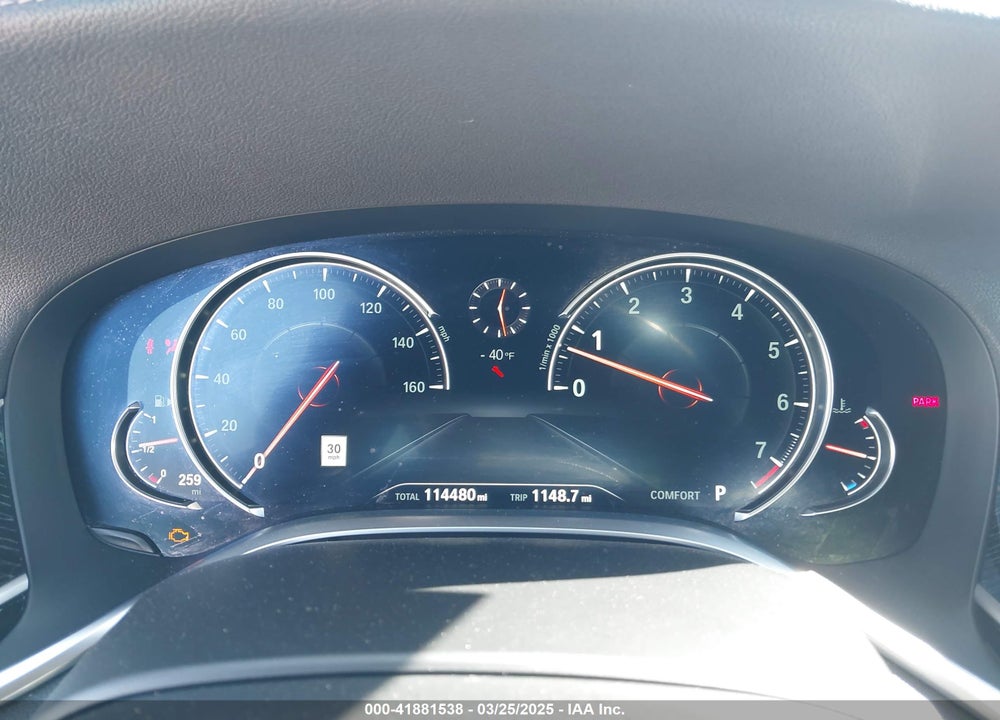 2019 BMW 740I VIN: WBA7E4C57KGV70521