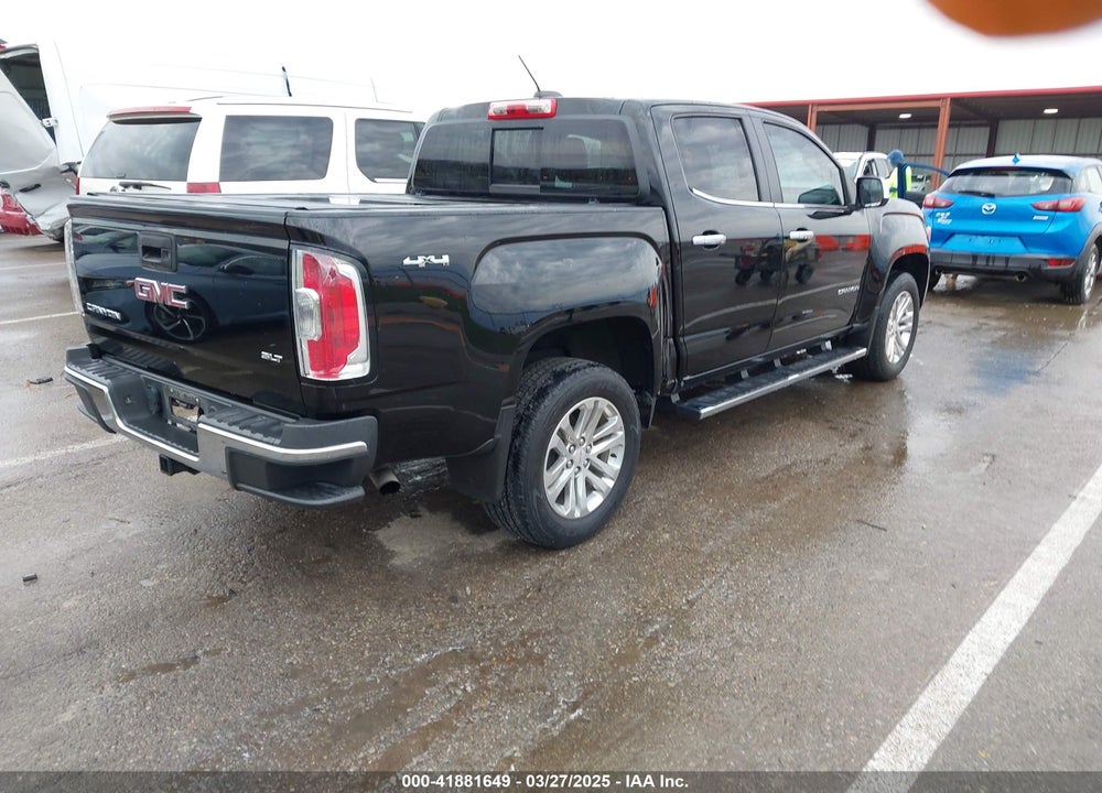 2016 GMC CANYON SLT VIN: 1GTG6DE38G1106966