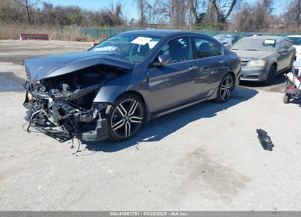 2017 HONDA ACCORD VIN: 1HGCR2F16HA010778