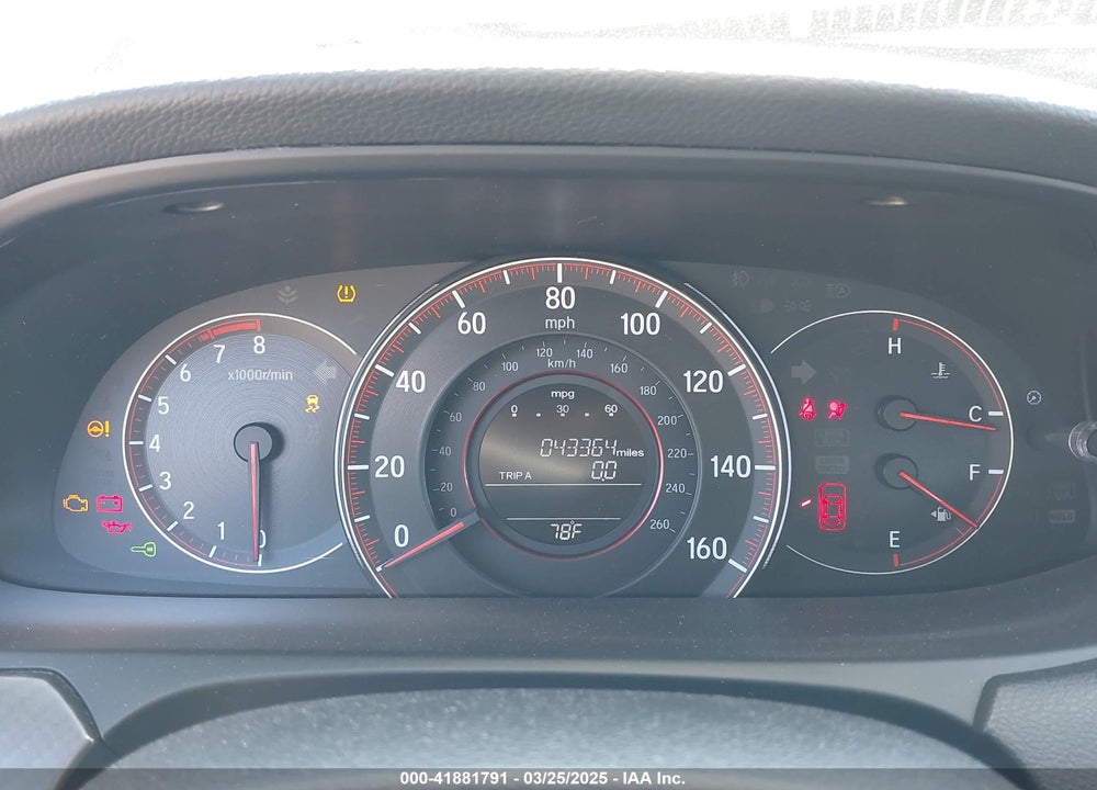 2017 HONDA ACCORD VIN: 1HGCR2F16HA010778